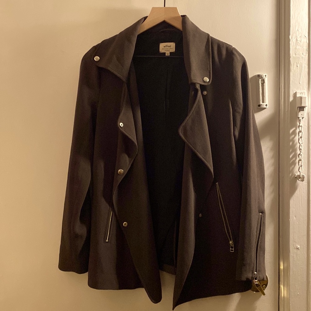 Aritzia Wilfred gray/olive jacket *XXS but fits like S*